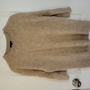 J. Crew Textured Slouchy Alpaca Blend Sweater